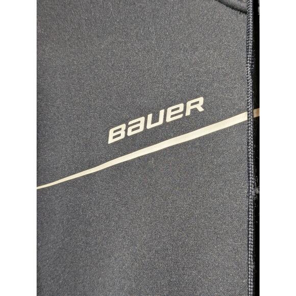 Vintage Bauer LA Kings Black Full Zip Hooded Jacket Men's Size Approx. L - Picture 9 of 13